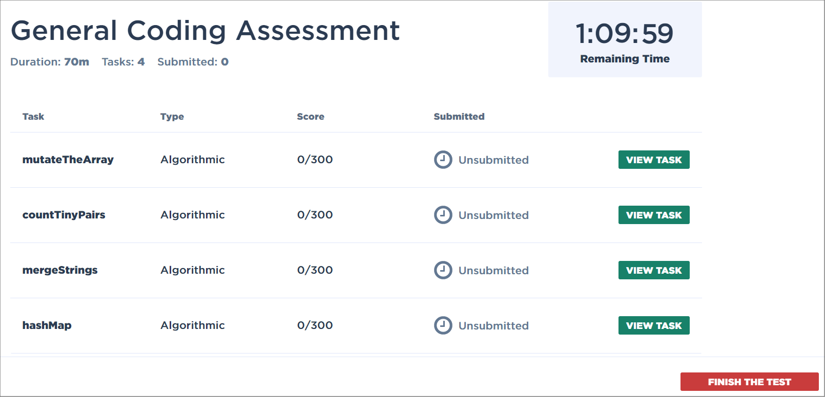 What should I expect when I take the General Coding Assessment (GCA