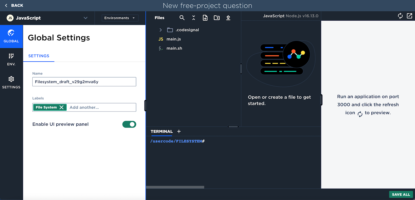 Create an advanced assessment question – CodeSignal Knowledge Base